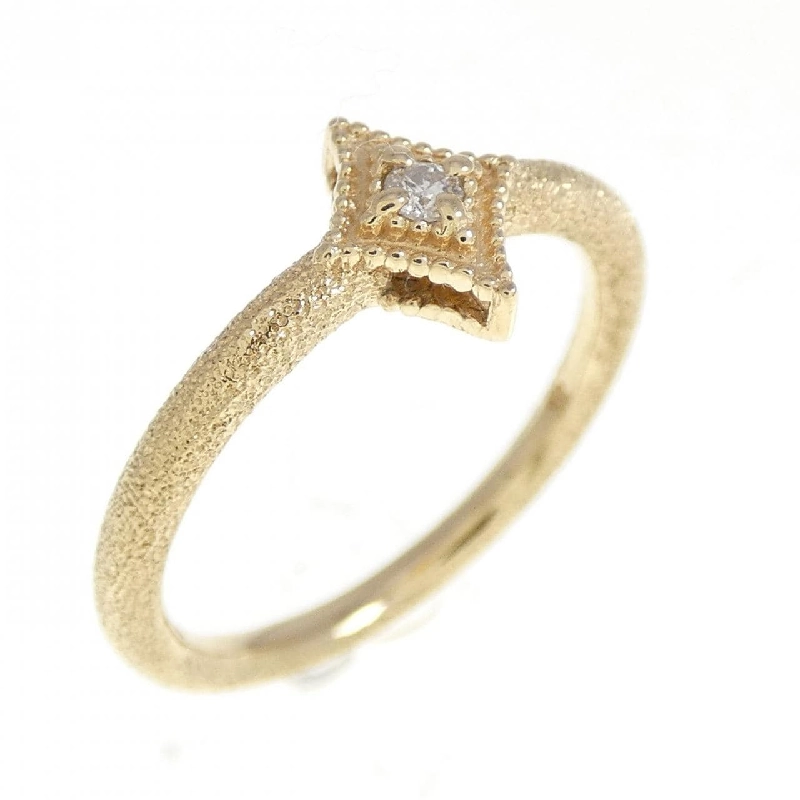 Nhẫn kim cương K10YG 671952