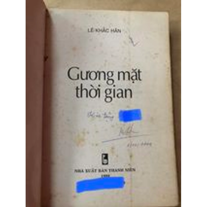 Sách Gương mặt thời gian - Lê Khắc Hân 305412