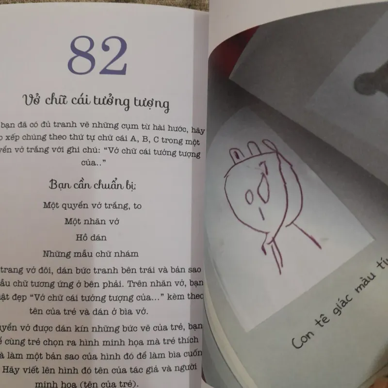 Dạy con theo Montessori-100 hoạt động- Trẻ tập Đọc và Viết 787181