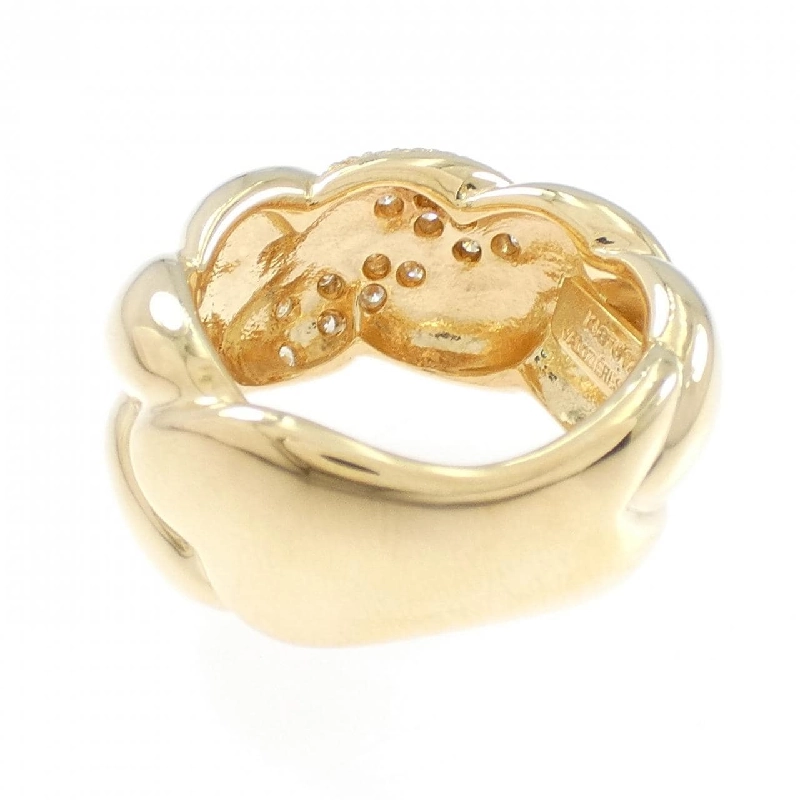 Nhẫn kim cương K18YG 0.14CT - Hàng hiệu Authentic 850923