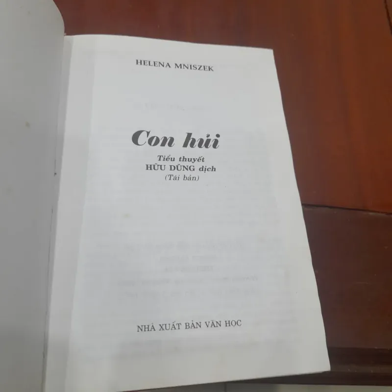 Helena Mniszek - CON HỦI (tiểu thuyết) 756191