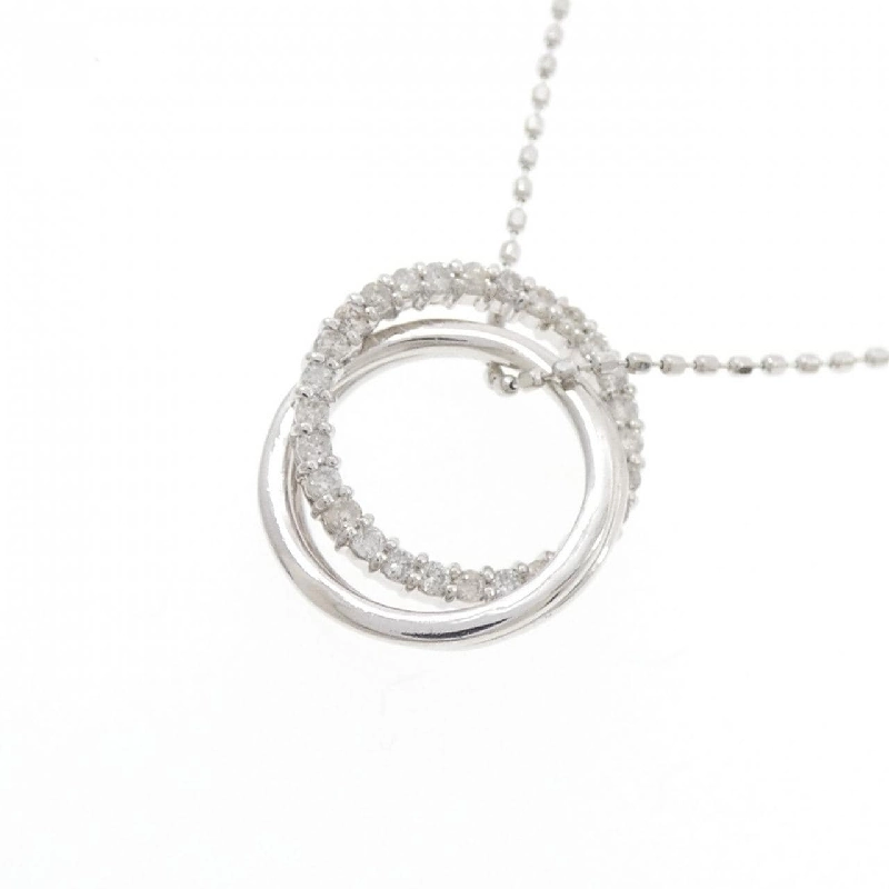 K18WG Dây chuyền kim cương 0.19CT - Hàng hiệu Chính hãng 859725