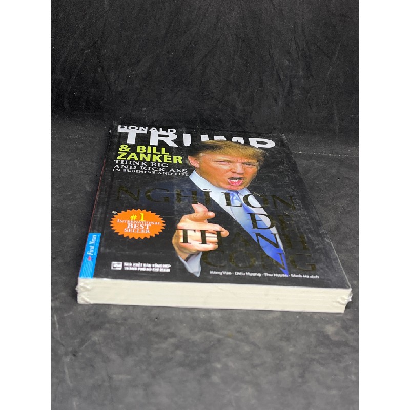 Nghĩ Lớn Để Thành Công - Donald Trump & Bill Zanker new 90% HCM235 37043