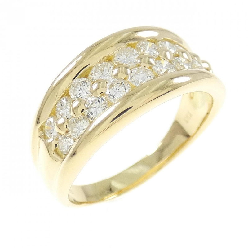 Nhẫn kim cương K18YG 1.00CT 668626