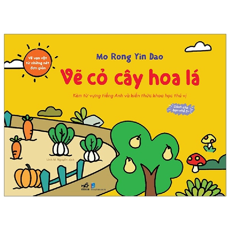 Vẽ vạn vật từ những nét đơn giản - Vẽ cỏ cây hoa lá - Mo Rong Yin Dao 2022 New 100% HCM.PO 29465