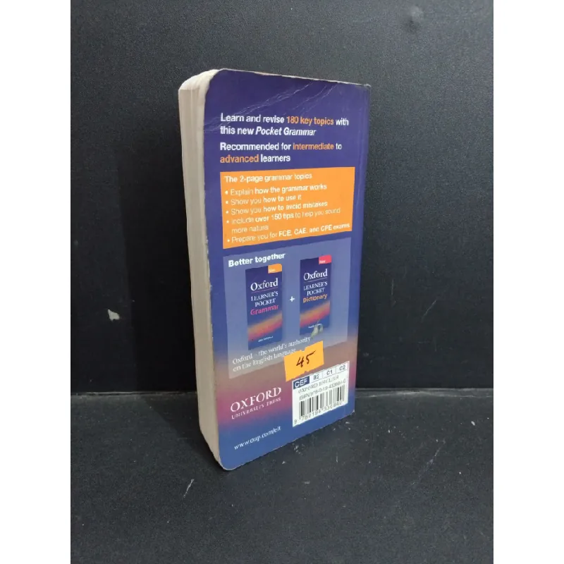[Phiên Chợ Sách Cũ] Oxford learner's Pocket Grammar 2303 428747