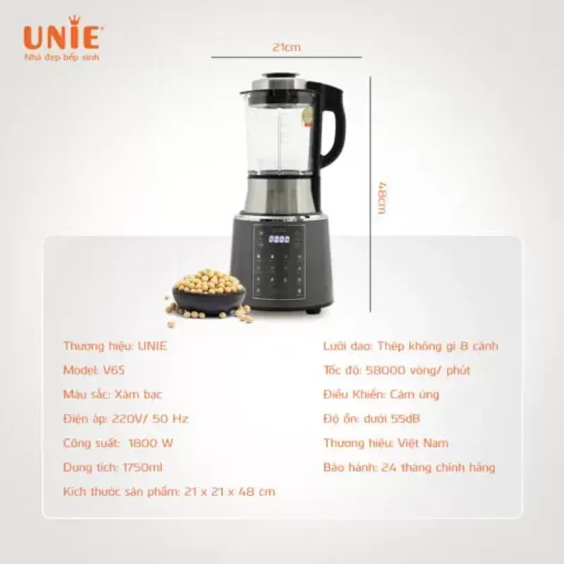 🥇 UNIE V6S – Êm ái, tiện lợi, bền bỉ mỗi ngày 748723