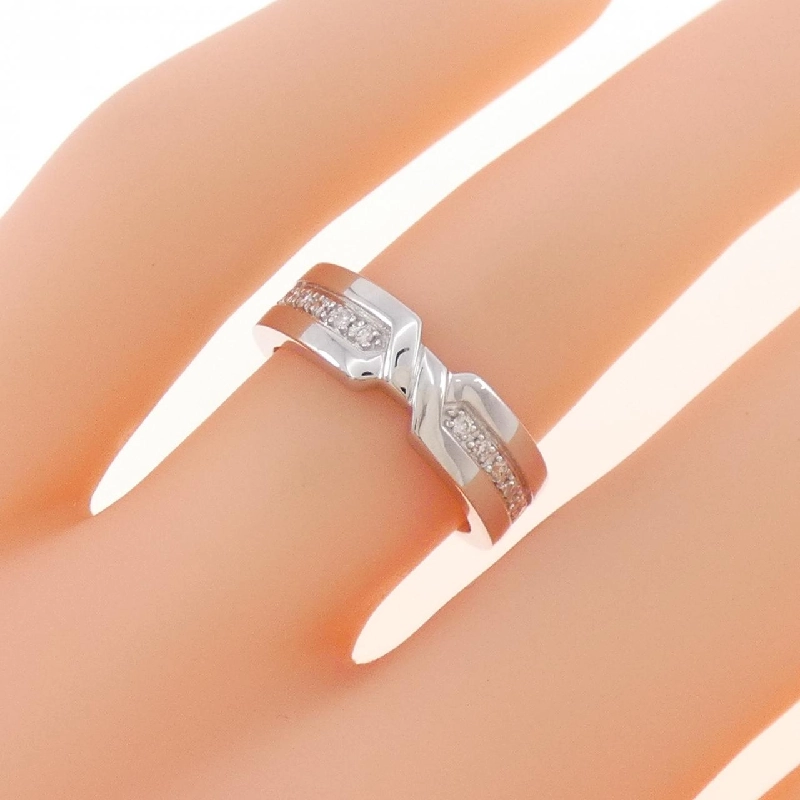 Nhẫn kim cương K18WG 667479