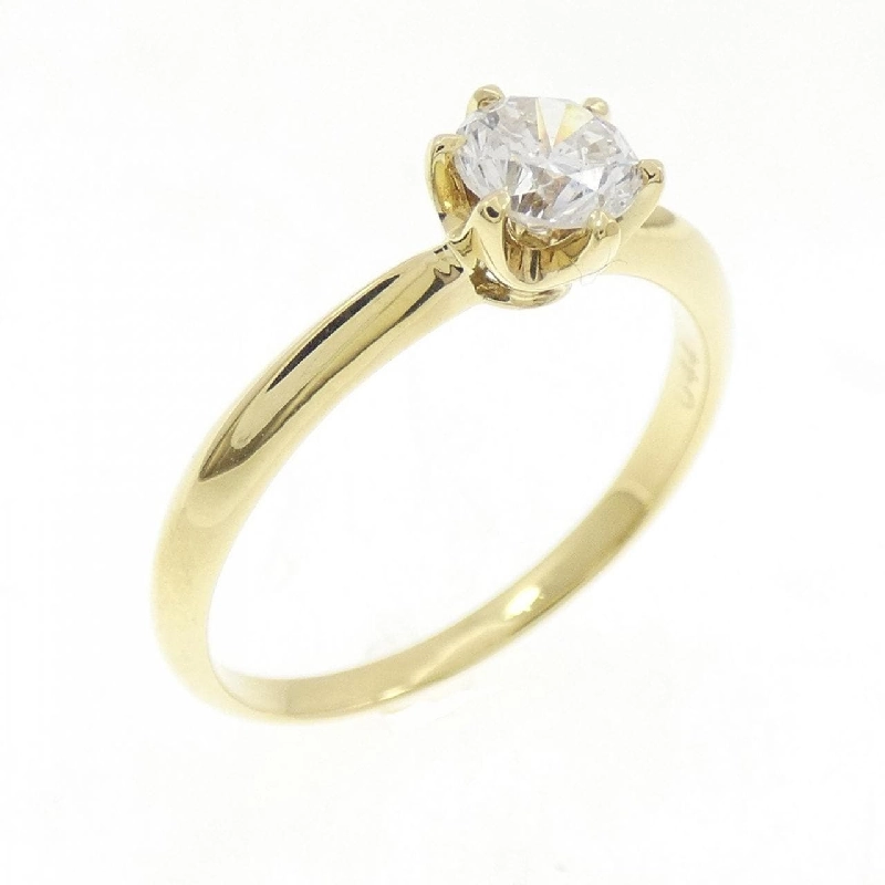Nhẫn kim cương Solitaire K18YG 0.44CT - Hàng hiệu Chính hãng 847249