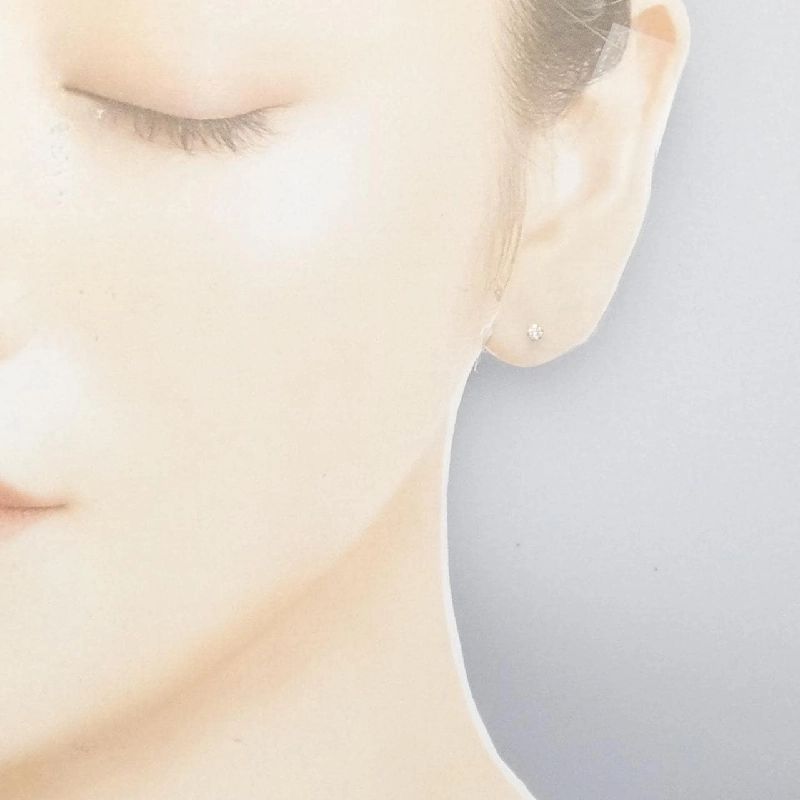 PT900 Bông tai kim cương Solitaire 0.10CT - Hàng hiệu Chính hãng 868279