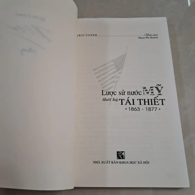 Lược Sử Nước Mỹ Thời Kỳ Tái Thiết 1863 - 1877 779413