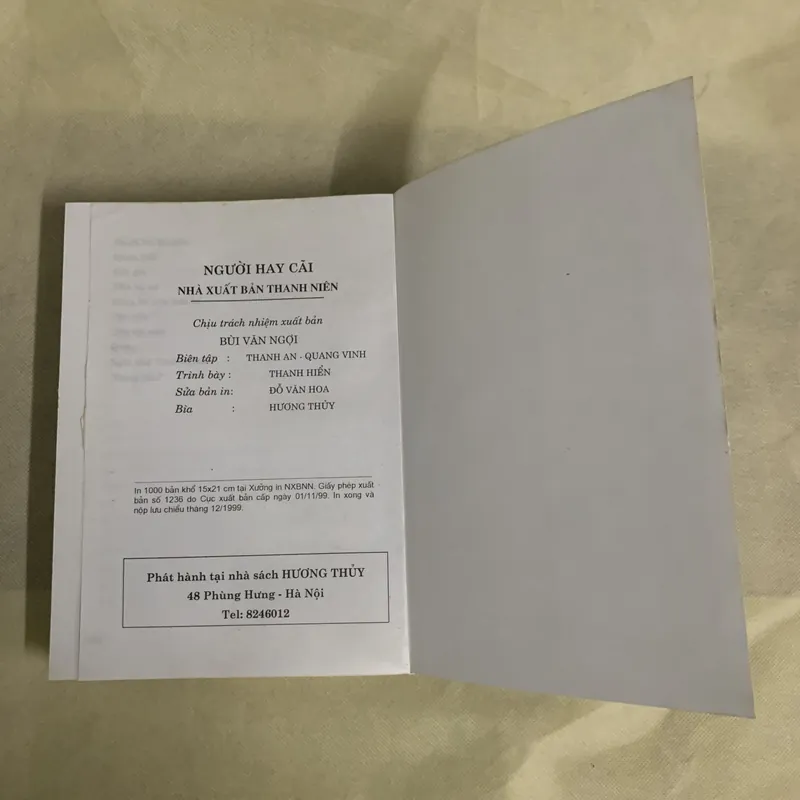 NGƯỜI HAY CÃI- HỮU THỌ 740123