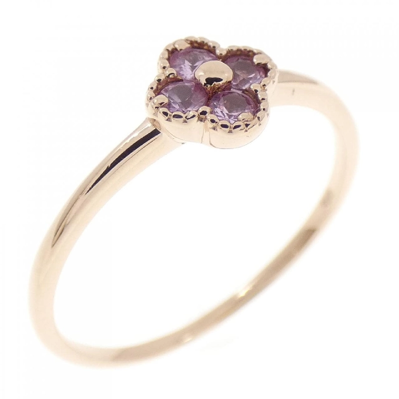 Nhẫn Sapphire Hoa K10PG - Hàng hiệu Authentic 852961