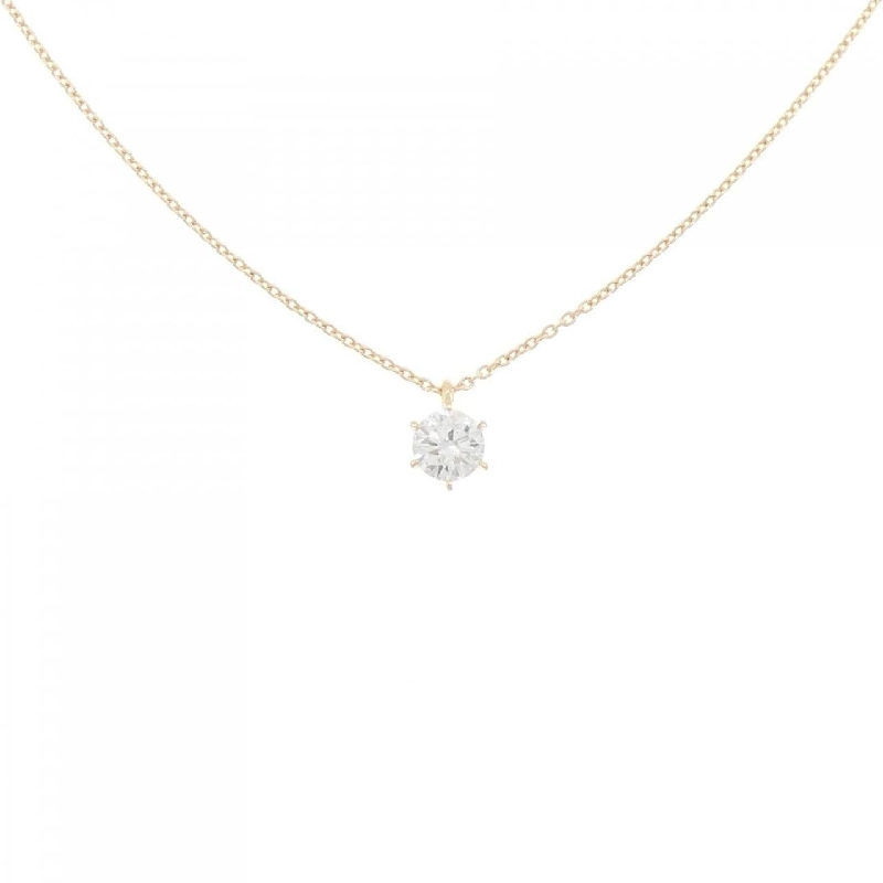 Dây chuyền kim cương K18YG 0.341CT G SI2 VG - Hàng hiệu Chính hãng 876008