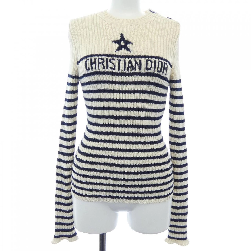 クリスチャンディオール CHRISTIAN DIOR DIOR MARINIERE DIORIVIERA 244S10AM730 ニット - Hàng hiệu Authentic 774790