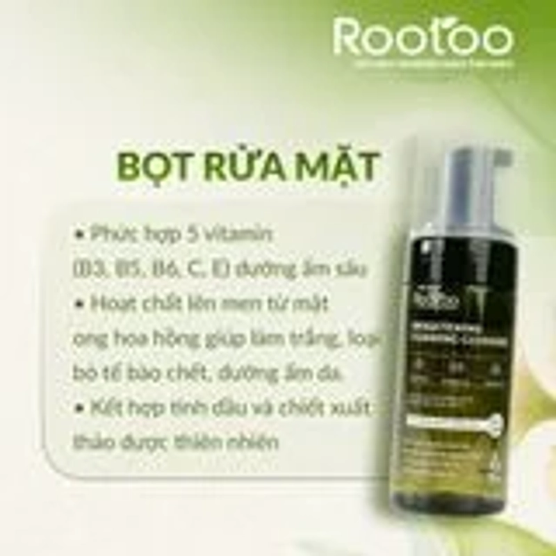 SuzyTrinh_Rootoo_ Bọt rửa mặt ngừa mụn, sáng da 471378
