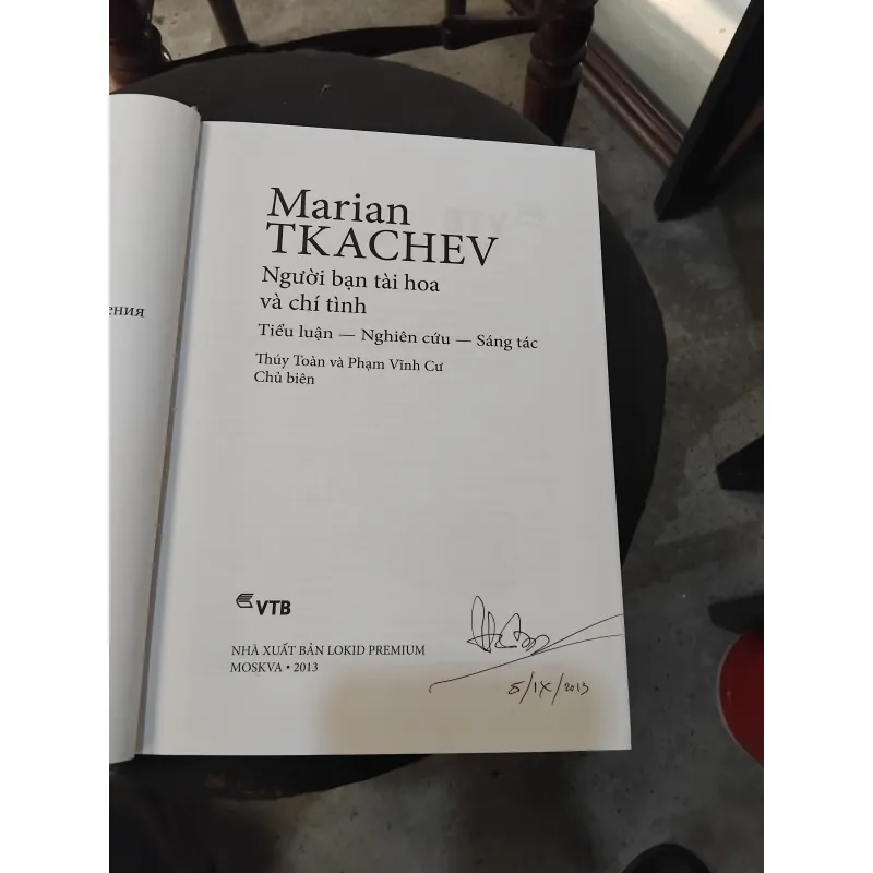 Marian Tkachev người bạn tài hoa và chí tình  1002579