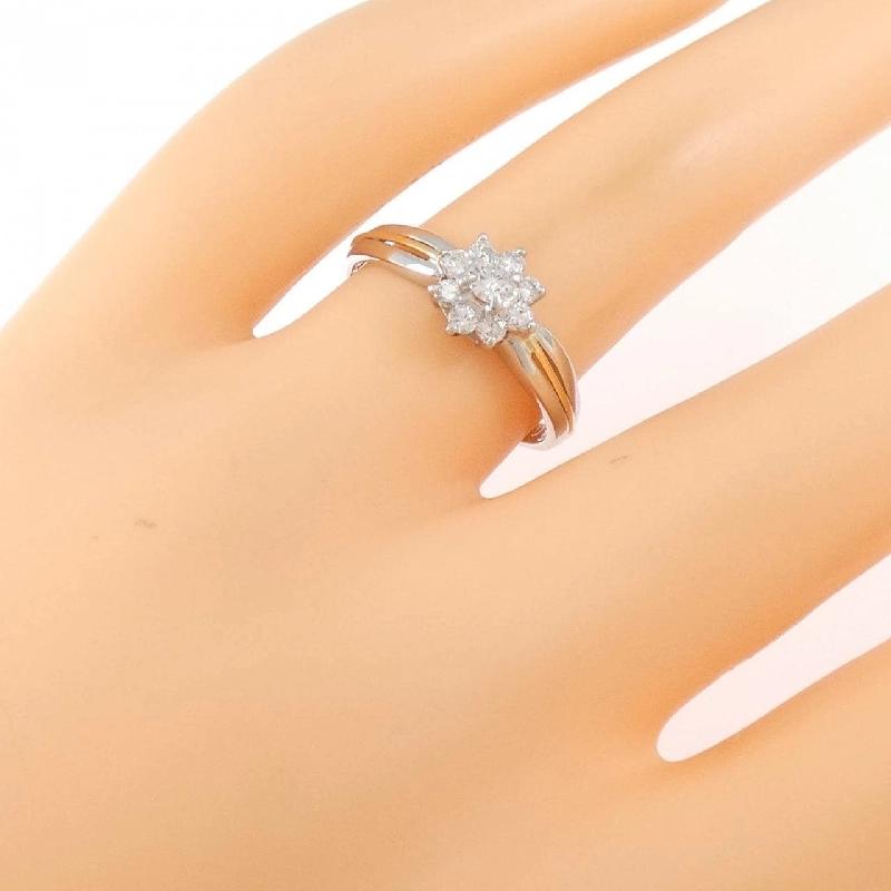 Nhẫn kim cương PT900/K18YG 0.30CT - Hàng hiệu Chính hãng 853633