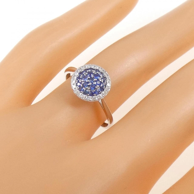 Nhẫn Sapphire K18WG - Hàng hiệu Authentic 849640