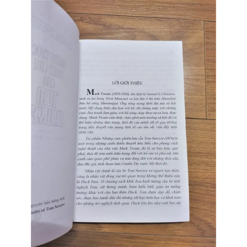 Sách: Những cuộc phiêu lưu của Tom Sawyer - TG: Mark Twain 781763