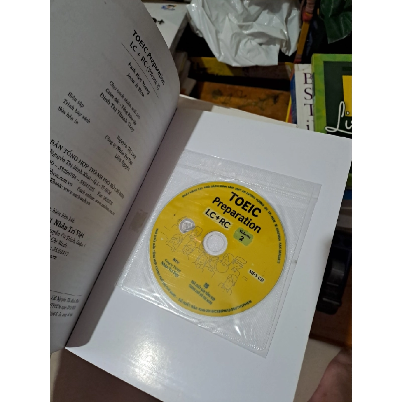 Toeic Preparation LC+RC Volume 2 mới 90% có CD HCM0808 529037