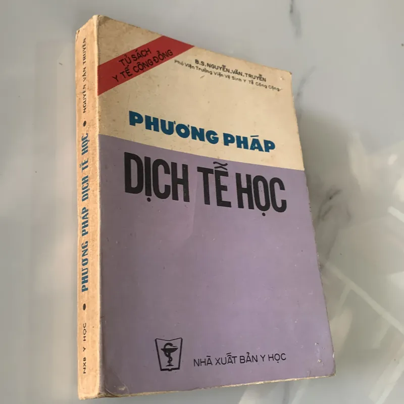 Phương pháp dịch tễ học, Nguyễn Văn Truyền, in năm 1989 709399