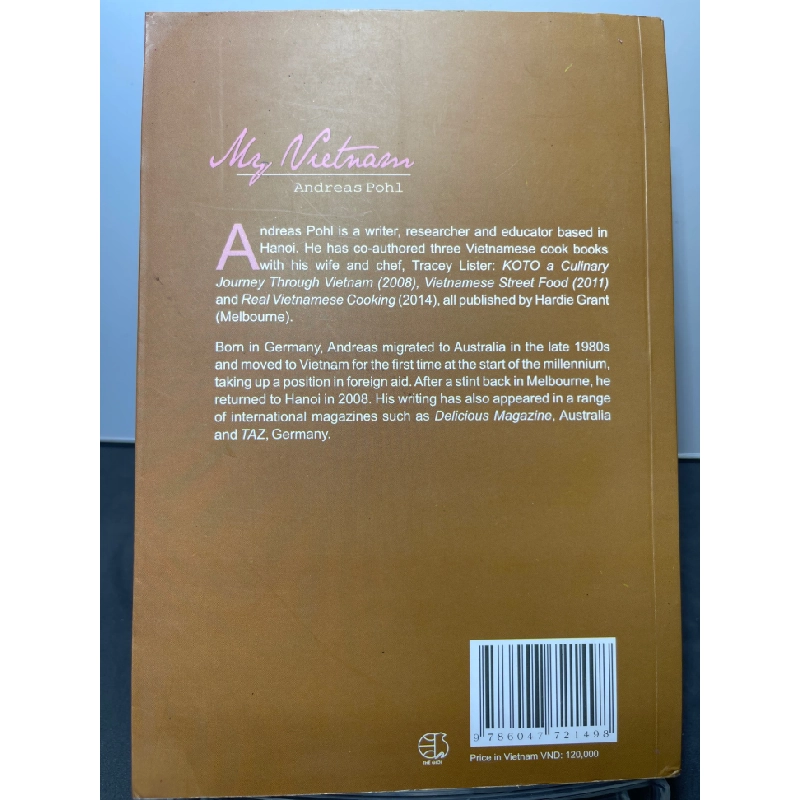 My Vietnam 2016 mới 85% bẩn nhẹ bụng sách Andreas Pohl HPB1607 LỊCH SỬ - CHÍNH TRỊ - TRIẾT HỌC 187542