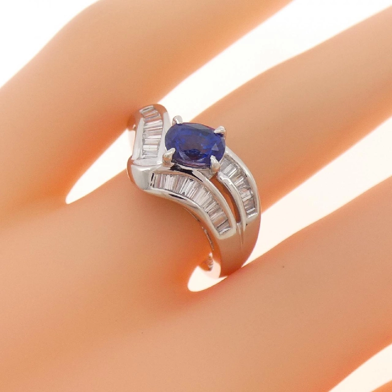 Nhẫn Sapphire PT900 1.00CT - Hàng hiệu Chính hãng 850303