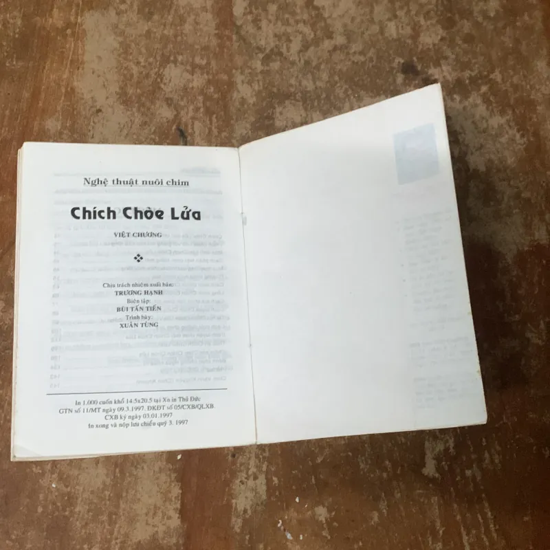 NGHỆ THUẬT NUÔI CHIM CHÍCH CHÈO LỬA VÀNH KHUYÊN - VIỆT CHƯƠNG 755267