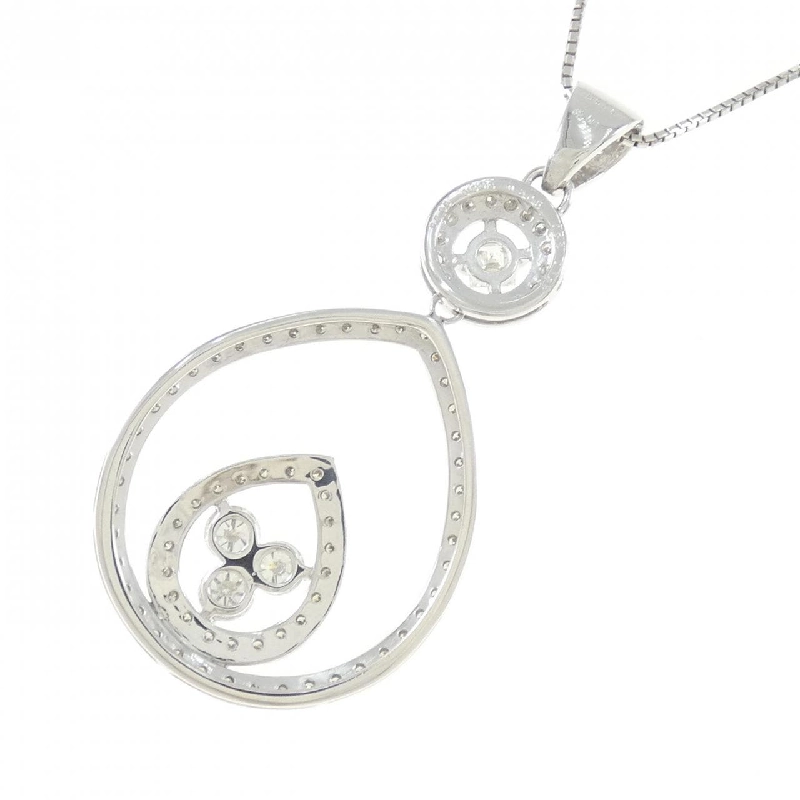 K18WG Dây chuyền kim cương 2.841CT - Hàng hiệu Chính hãng 847657