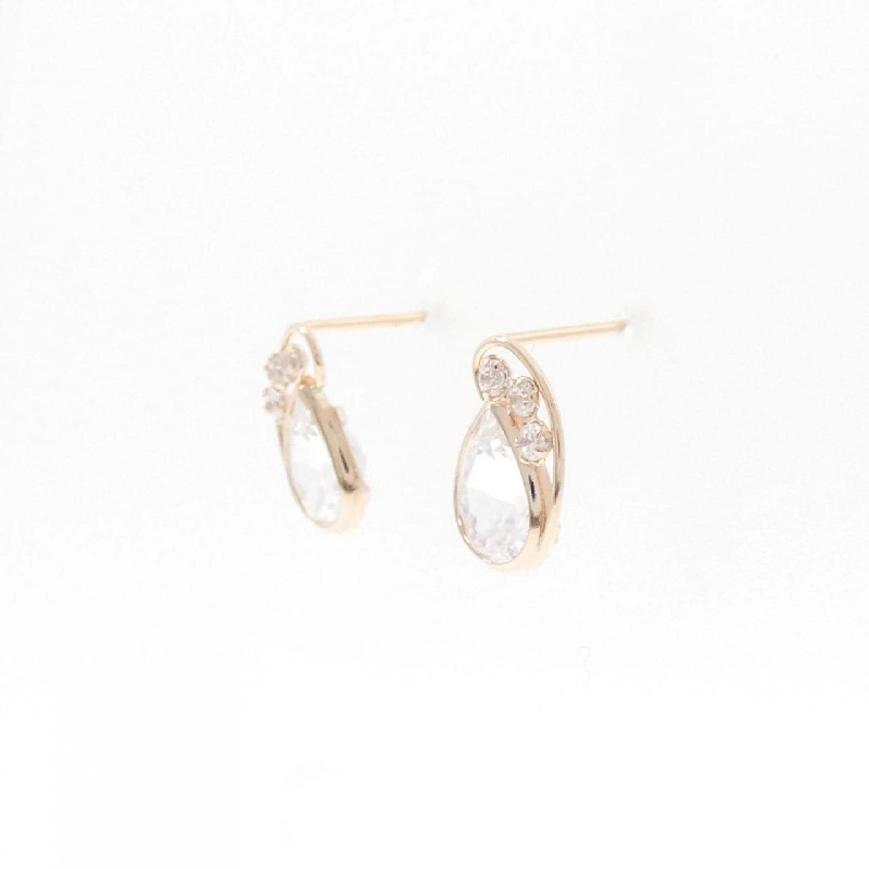 K10PG Bông tai hình khối - Hàng hiệu Authentic 867848