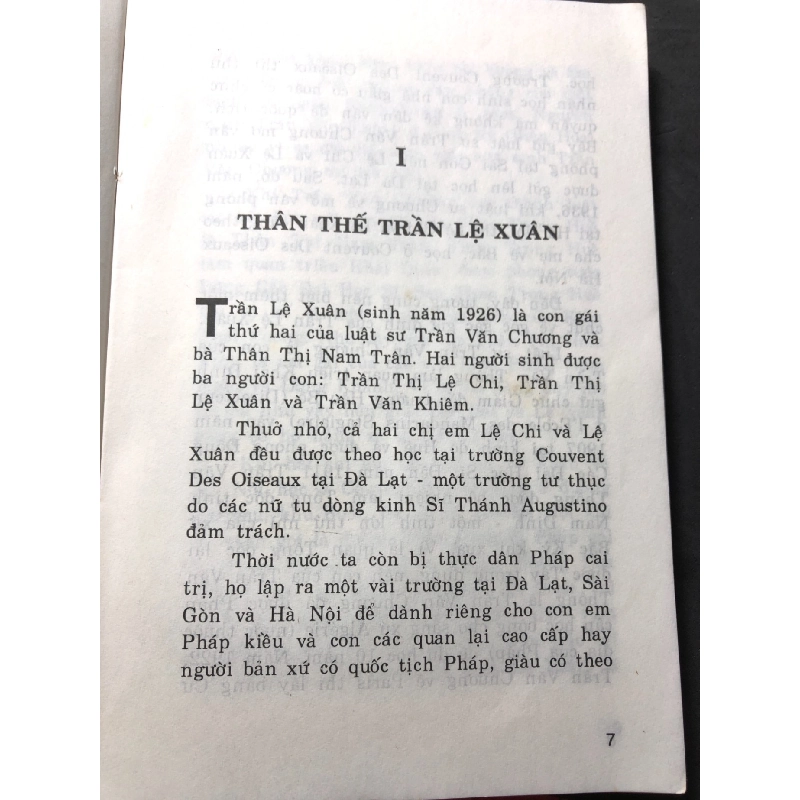 Trần Lệ Xuân giấc mộng chính trường 1999 mới 80% ố nhẹ Lý nhân HPB1209 LỊCH SỬ - CHÍNH TRỊ - TRIẾT HỌC 916959
