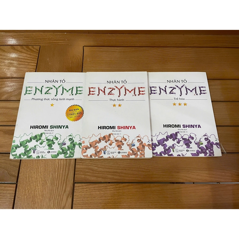 Nhân tố Enzyme (combo 3 tập) - Tác giả Hiromi Shinya 496868