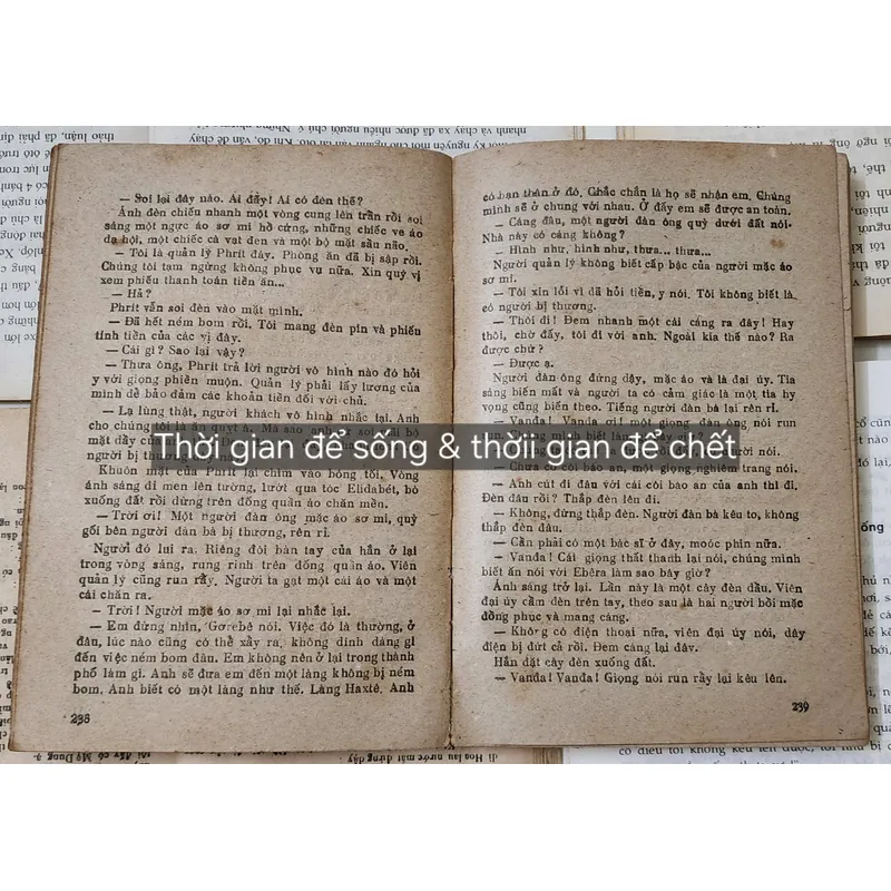 THỜI GIAN ĐỂ SỐNG VÀ THỜI GIAN ĐỂ CHẾT
-
Tác giả: Erich Maria Remarque - Dịch giả: Lê Phát 705071