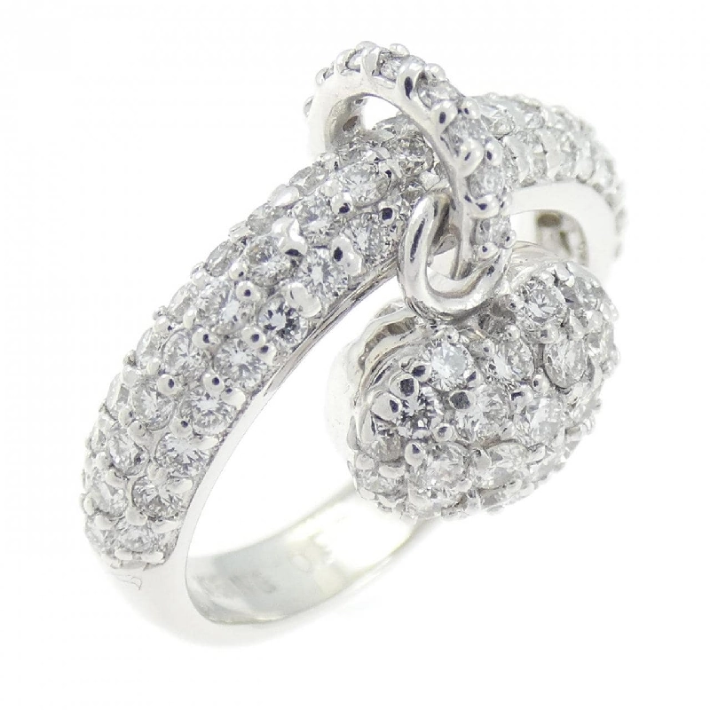 Nhẫn kim cương hình trái tim Ponte Vecchio 0.96CT - Hàng hiệu Authentic 838099