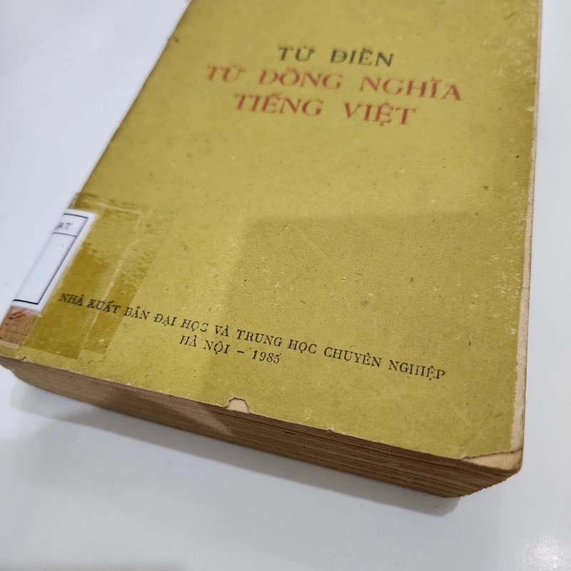 Từ điển từ đồng nghĩa Tiếng Việt  421496