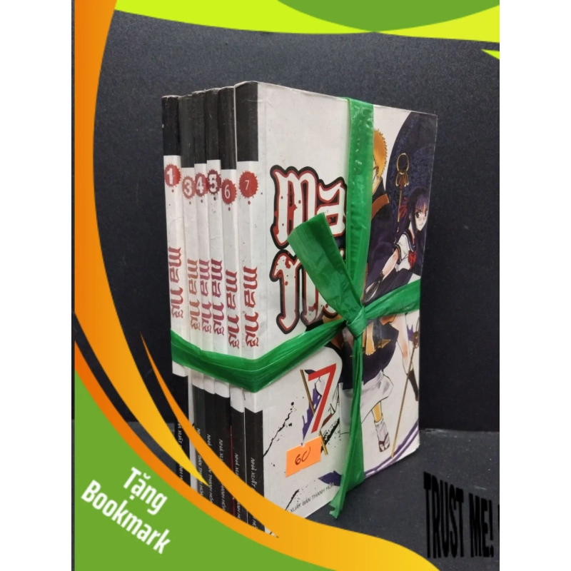 (TẶNG BOOKMARK) Bộ 6 tập (1,3,4,5,6,7) Ma Nữ mới 70% ố vàng RBK1008 TRUYỆN TRANH 939892