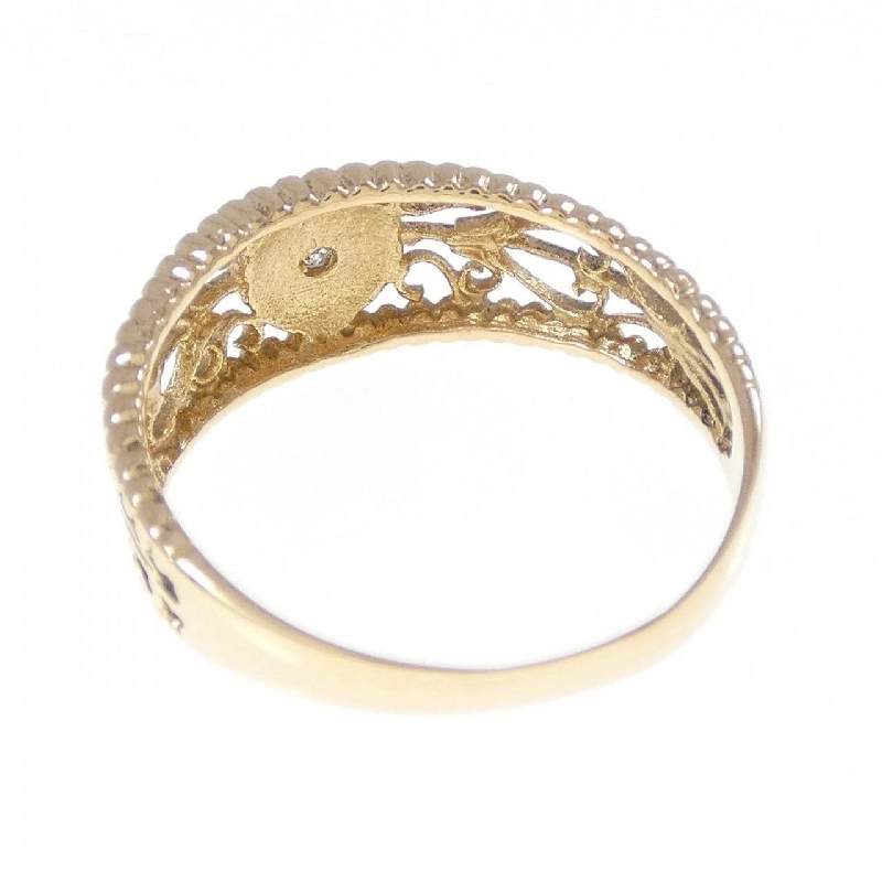 Nhẫn kim cương K18YG - Hàng hiệu Authentic 855025