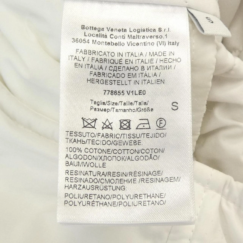 Bottega Veneta BOTTEGA VENETA 778655 V1LE0 Áo khoác - Hàng hiệu Chính hãng 897500