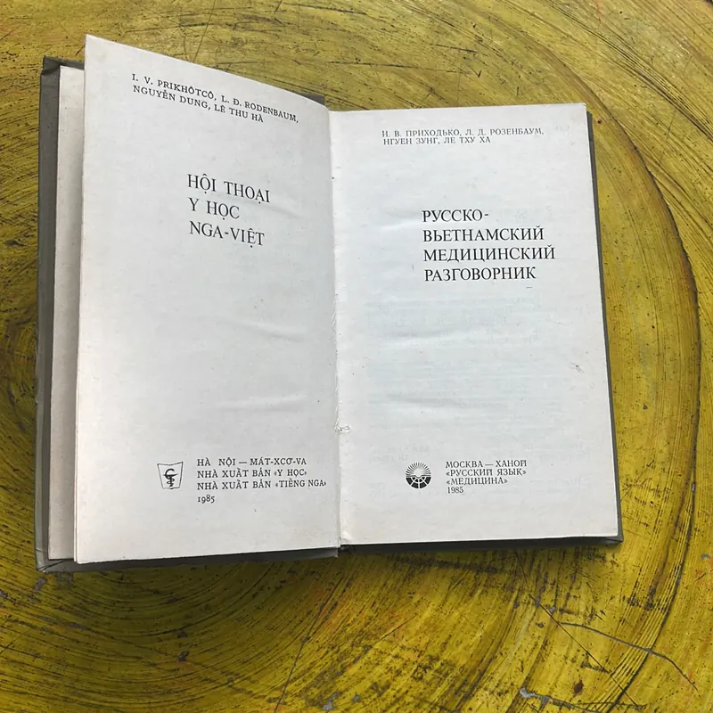 HỘI THOẠI Y HỌC NGA VIỆT- bìa cứng 712231