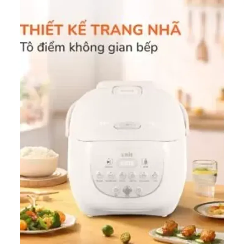 💎 Nồi cơm điện UNIE URC815 – Lòng gốm cao cấp, nấu cơm thơm ngon từng hạt 707436