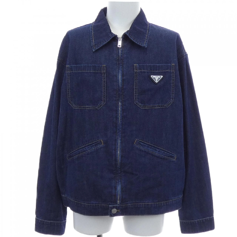 Áo khoác denim PRADA GEB255 SOOO 14PW - Hàng hiệu Authentic 894006