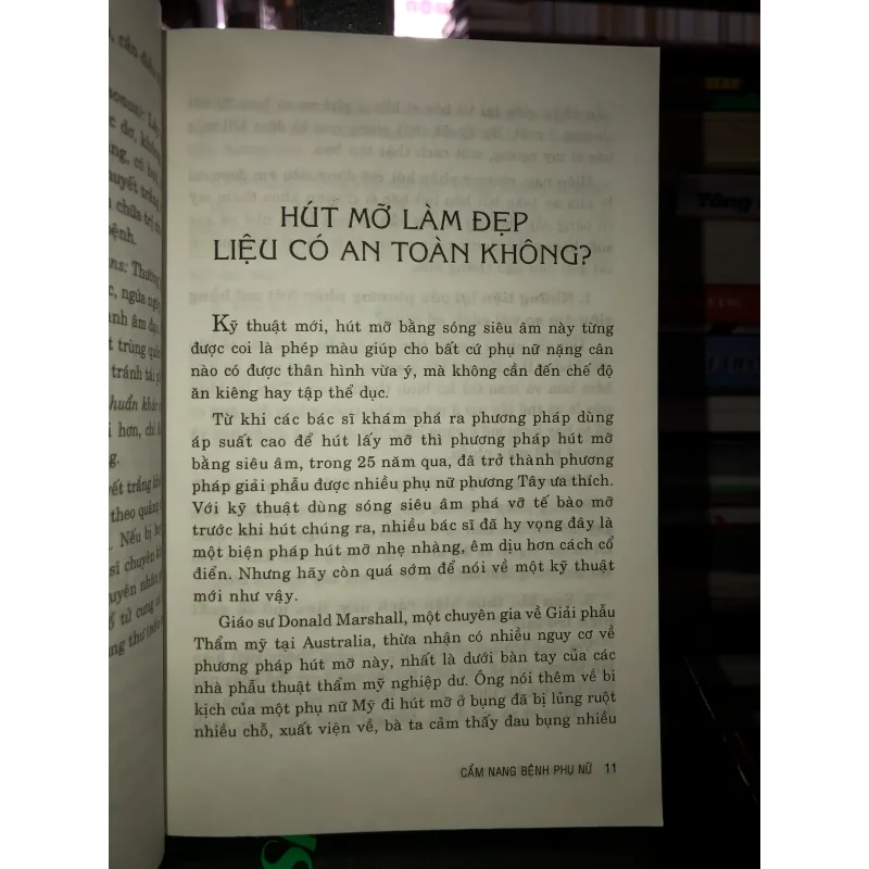 Cẩm nang bệnh phụ nữ - Bs. Dương Minh Hoàng 797426