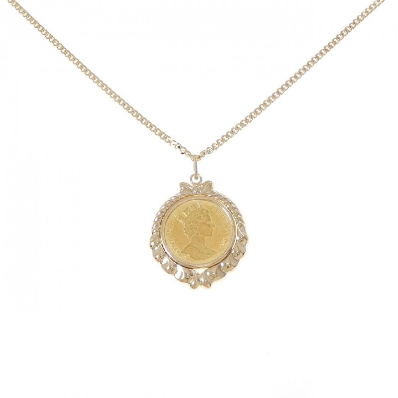 K18YG(枠)/K18YG Dây chuyền đồng xu - Hàng hiệu Authentic 861583