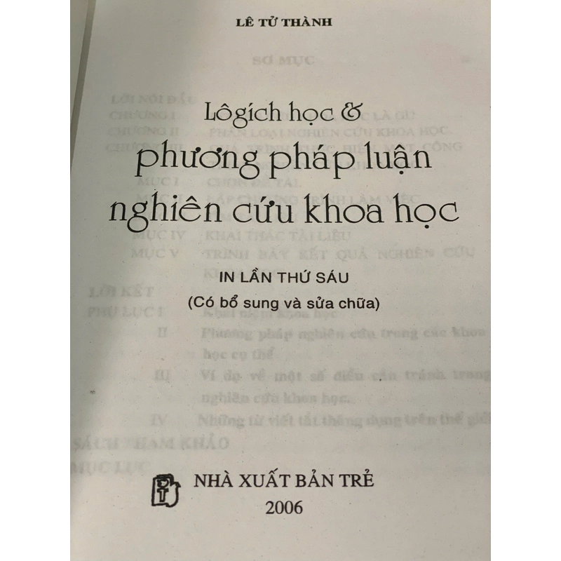 Logich học và Phương pháp luận nghiên cứu khoa học 499421