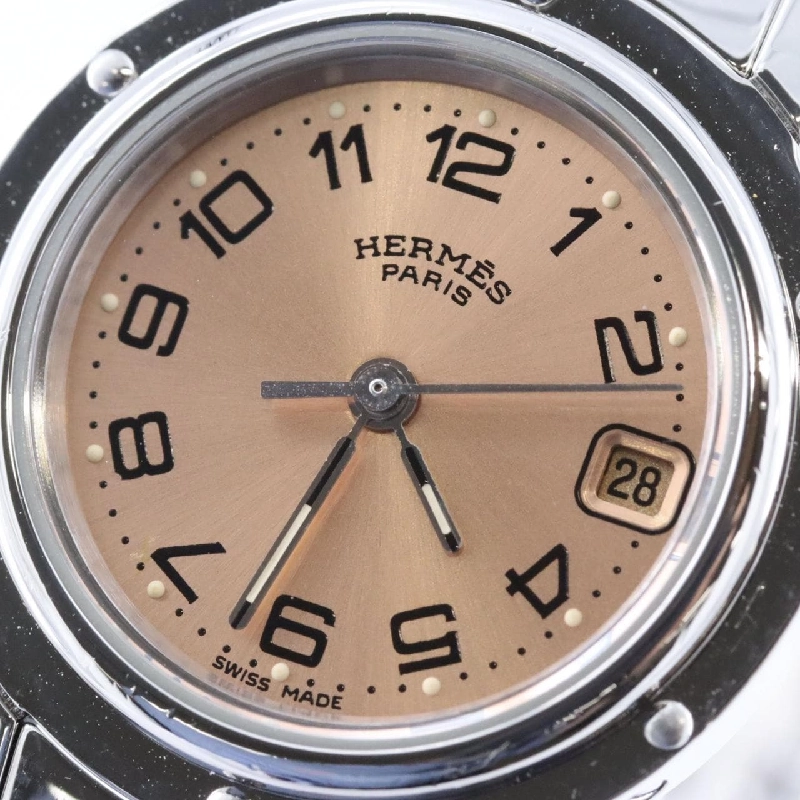 Hermès Clipper CL4.210 SS Quartz - Hàng hiệu Authentic 874568