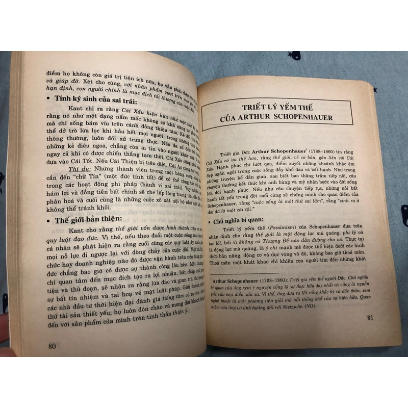 Tư tưởng của các triết gia vĩ đại - William S. Sahakan 325755