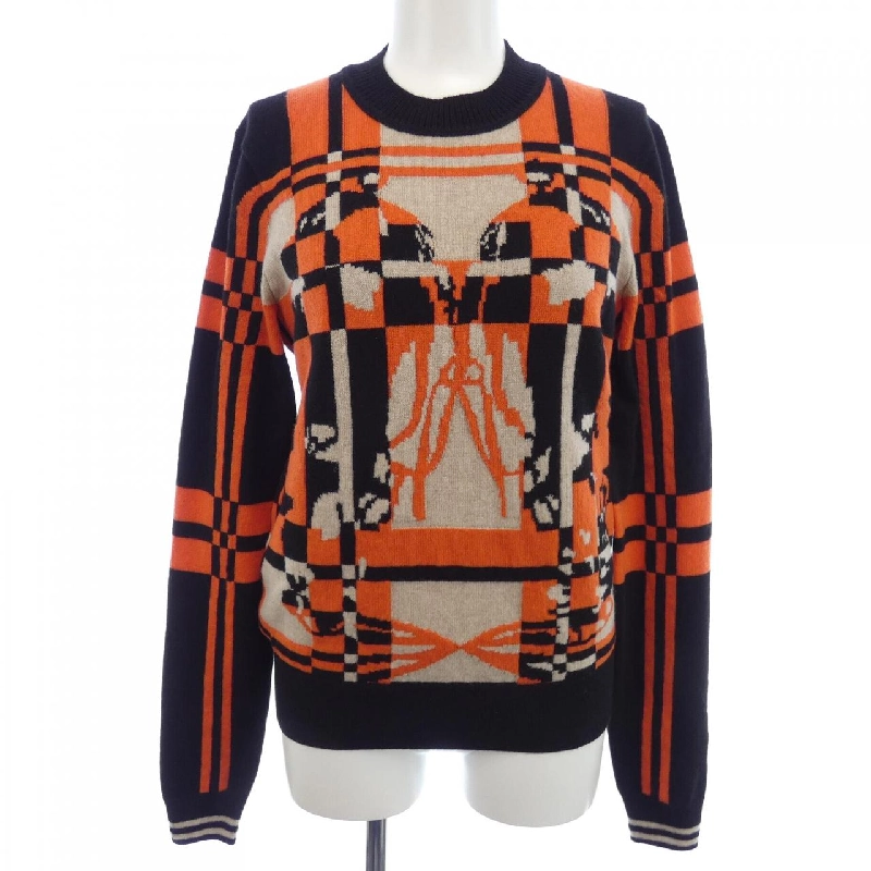 HERMES BRIDES DE GALA TARTAN 3H2620DD ニット 634764