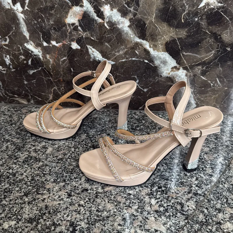 Giày dây cao gót 11p  727881