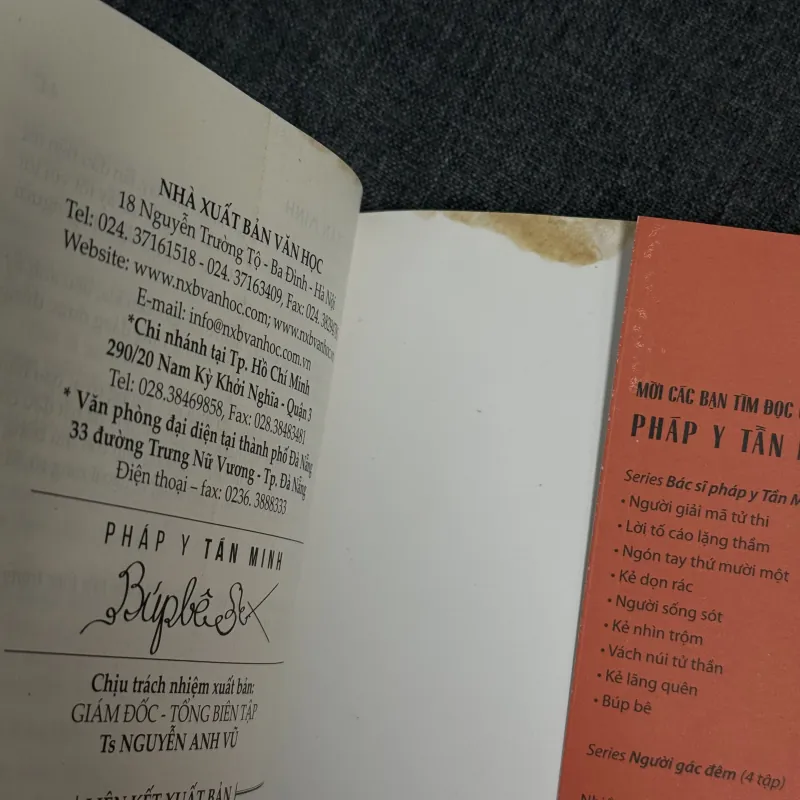 Búp bê - Pháp Y Tần Minh (Bìa 199k) 1000943